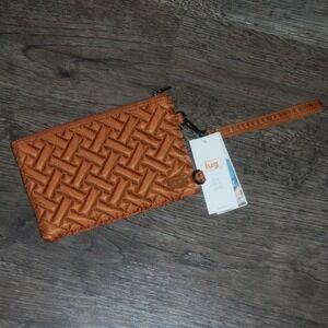 Lug Wristlet Wallet Pouch Quilted ID Window Lightweight Travel Purse